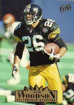 Rod Woodson Pittsburgh Steelers 1995 Ultra Fleer NFL #270